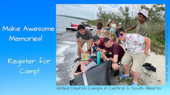 United Church Camps in Central and South Alberta