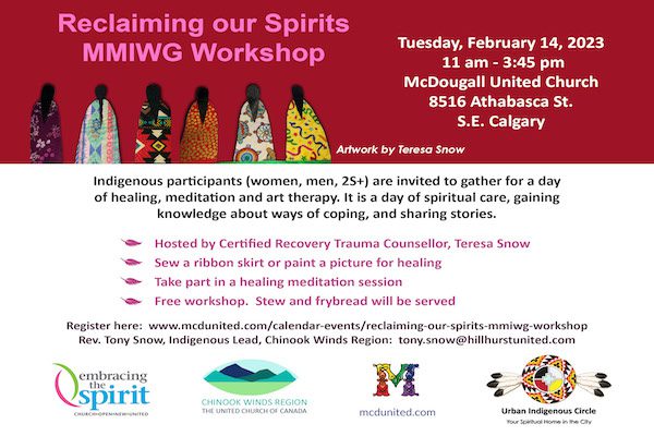 Featured image for “Reclaiming Our Spirits: MMIWG Workshop”
