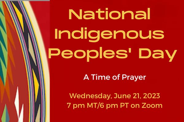 Featured image for “Indigenous Peoples Day: Sign up for A Time to Pray”