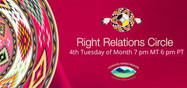 Featured image for “Right Relations Circle to be September 26, 2023”