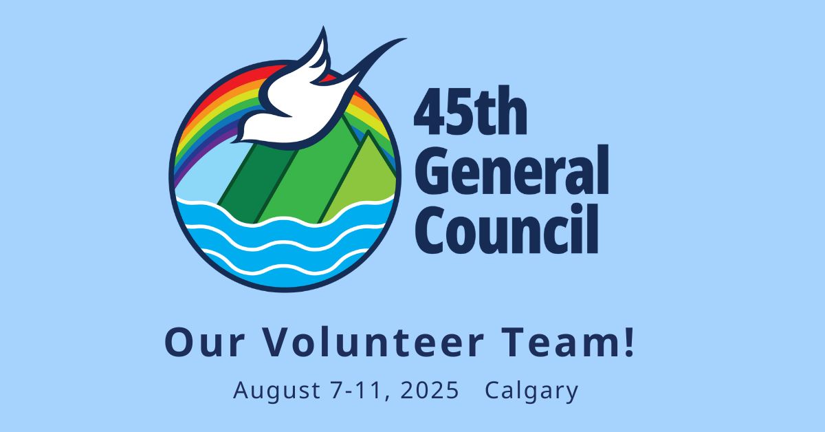 General Council 45 Volunteer Team